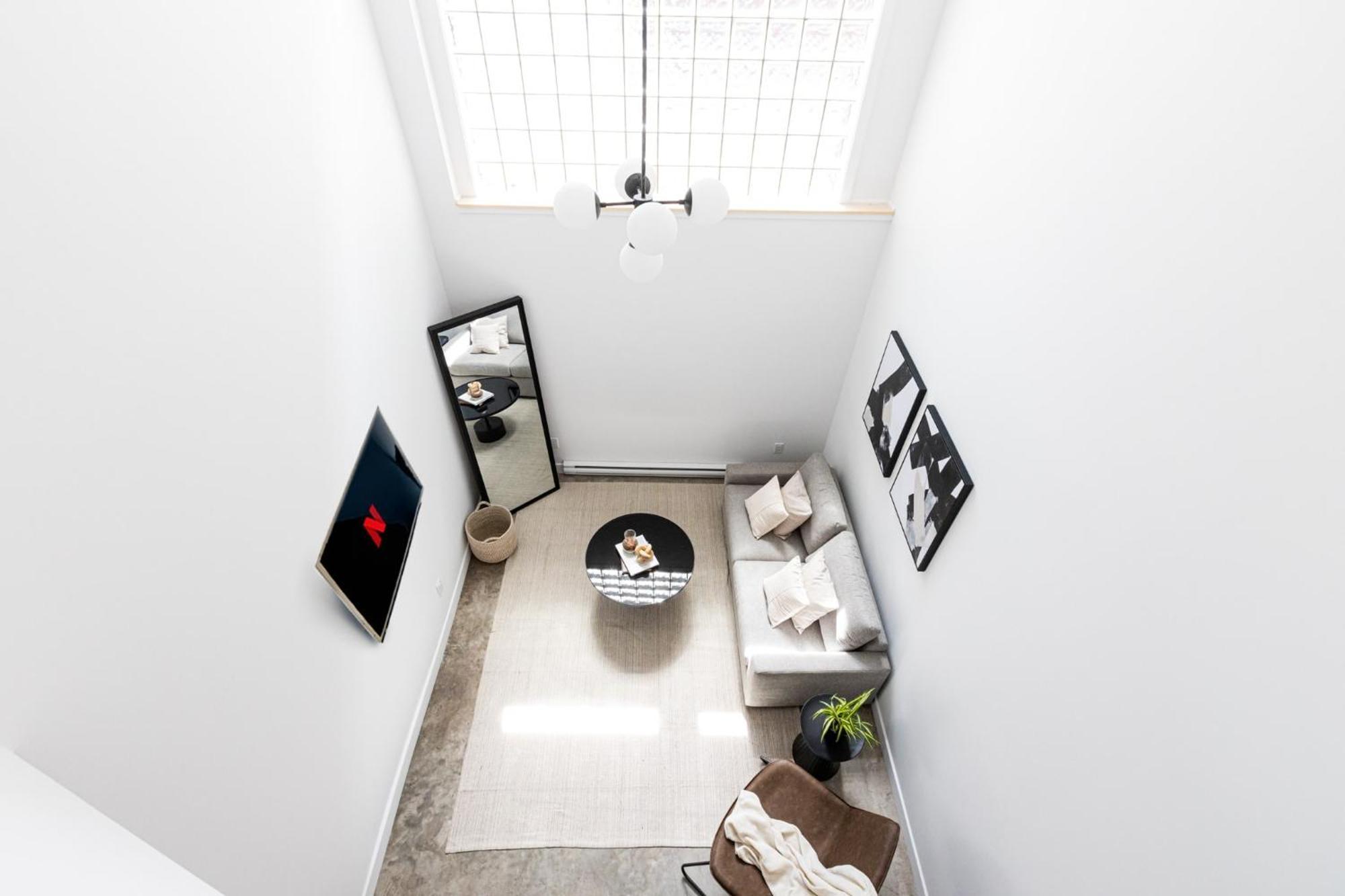 Luxury Loft Style 1Bdr With Sofabed In Mile End 1B Apartment Montreal Exterior photo